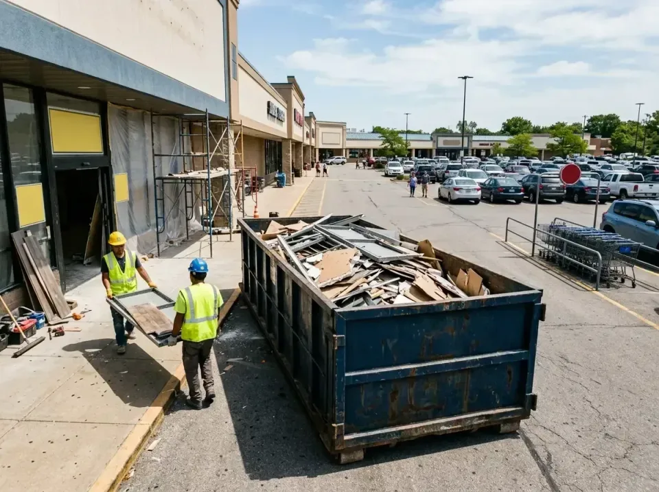 retail-store-renovation-debris-003 — frequently asked questions, Roll-off Dumpster Rentals in Rochester, WI